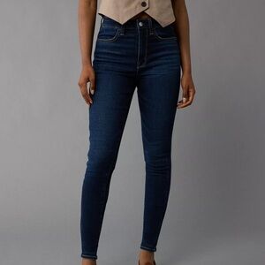 EUC American Eagle Super Hi Rise Jeggings